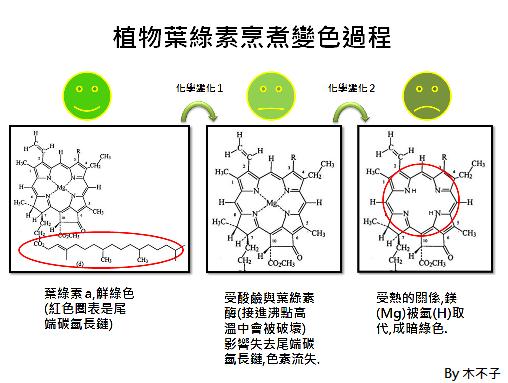 植物葉綠素烹煮變色過程.jpg 植物葉綠素烹煮變色過程.jpg