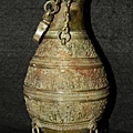 蟠虺紋雙獸頭提梁鏈壺〔高23.5∕寬13.5厘米〕，重量：1257g-18C.JPG