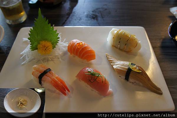 菊定食- 一品握壽司