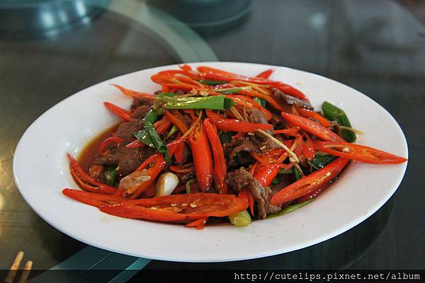 紅椒牛肉 紅椒牛肉