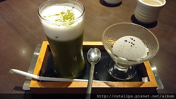 宇治奶霜抹茶&日式芝麻冰淇淋