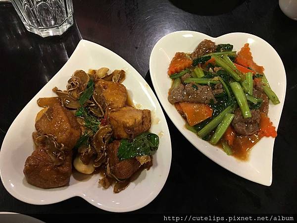 三杯嫩豆腐&時蔬炒牛肉105/2/29