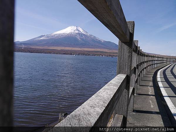 富士五湖 山中湖 北側