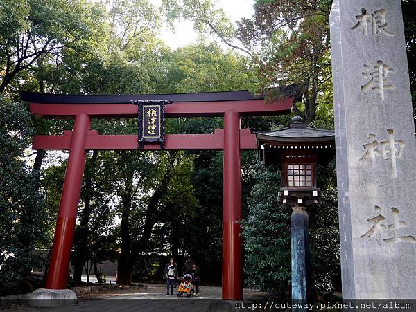 根津 根津神社北口