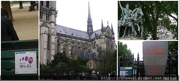 聖母院Cathédrale Notre-Dame de Paris