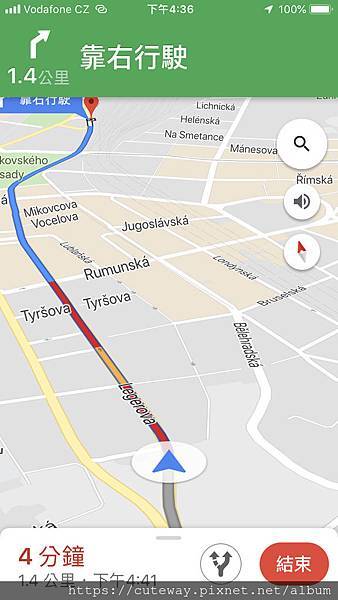 budget租車_google map導航.jpg