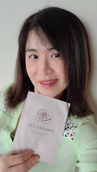 Oui Organic唯有機 有機玫瑰純露花水面膜 (1