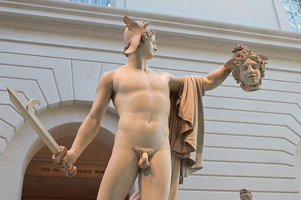 Perseus with the head of Medusa