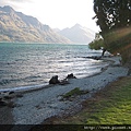 along Lake Wakatipu