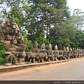 Before S. Gate of Angkor Thom
