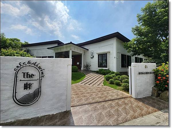 【桃園龍潭】The畔cafe&dining陽光、草地、落地