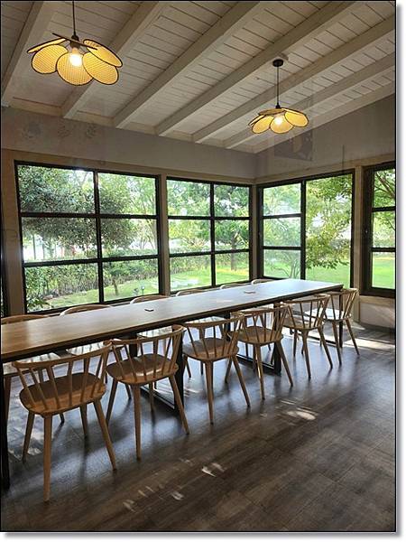 【桃園龍潭】The畔cafe&dining陽光、草地、落地