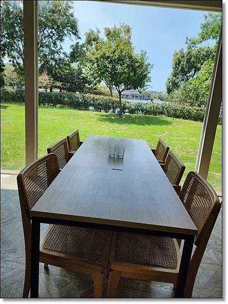 【桃園龍潭】The畔cafe&dining陽光、草地、落地