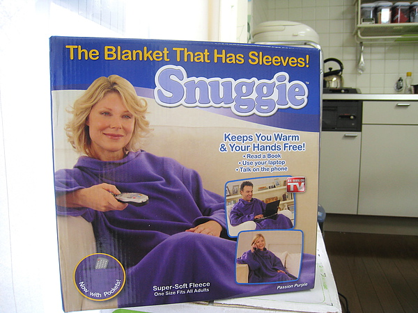 Snuggie袖毯