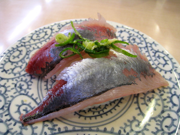 竹莢魚握壽司