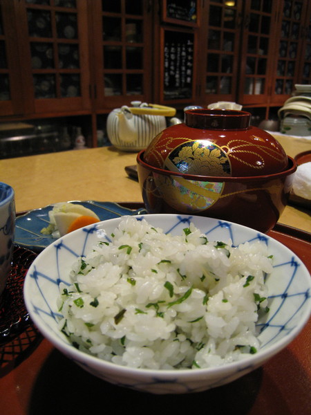 菜飯和味增湯