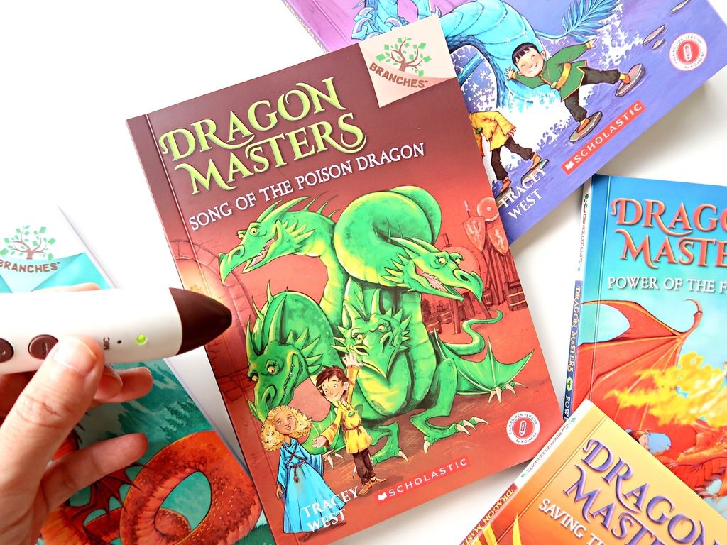 經典兒童英文小說 Dragon Masters 馴龍大師 點