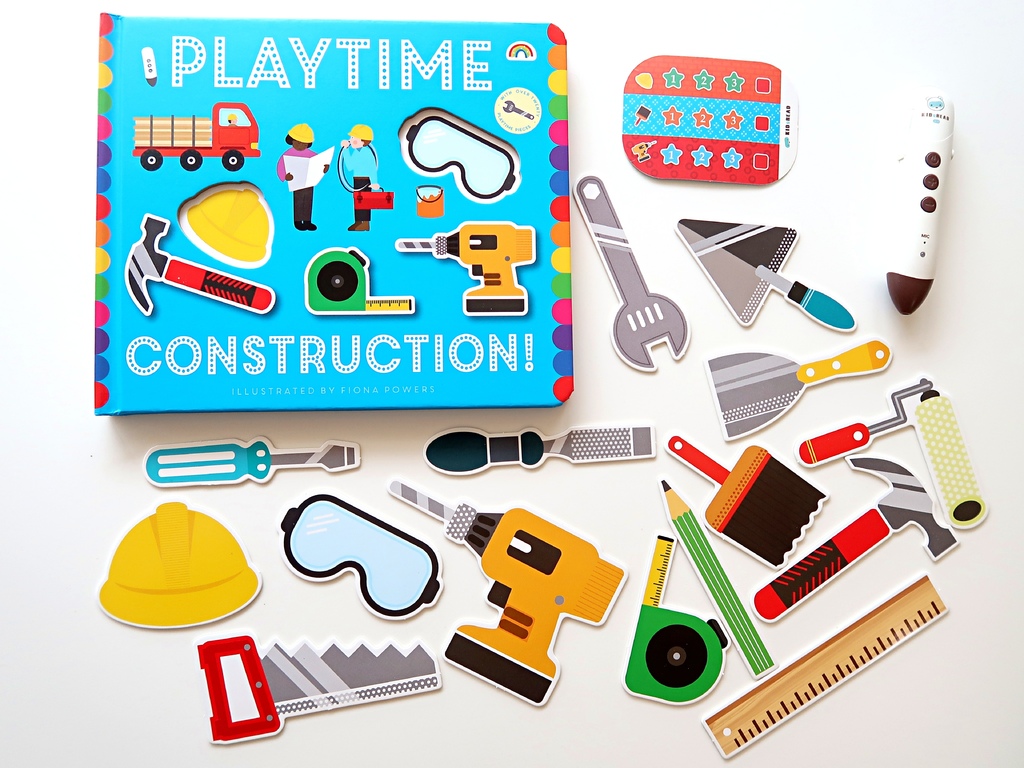 Playtime 幼兒認知學習操作書：Constructio