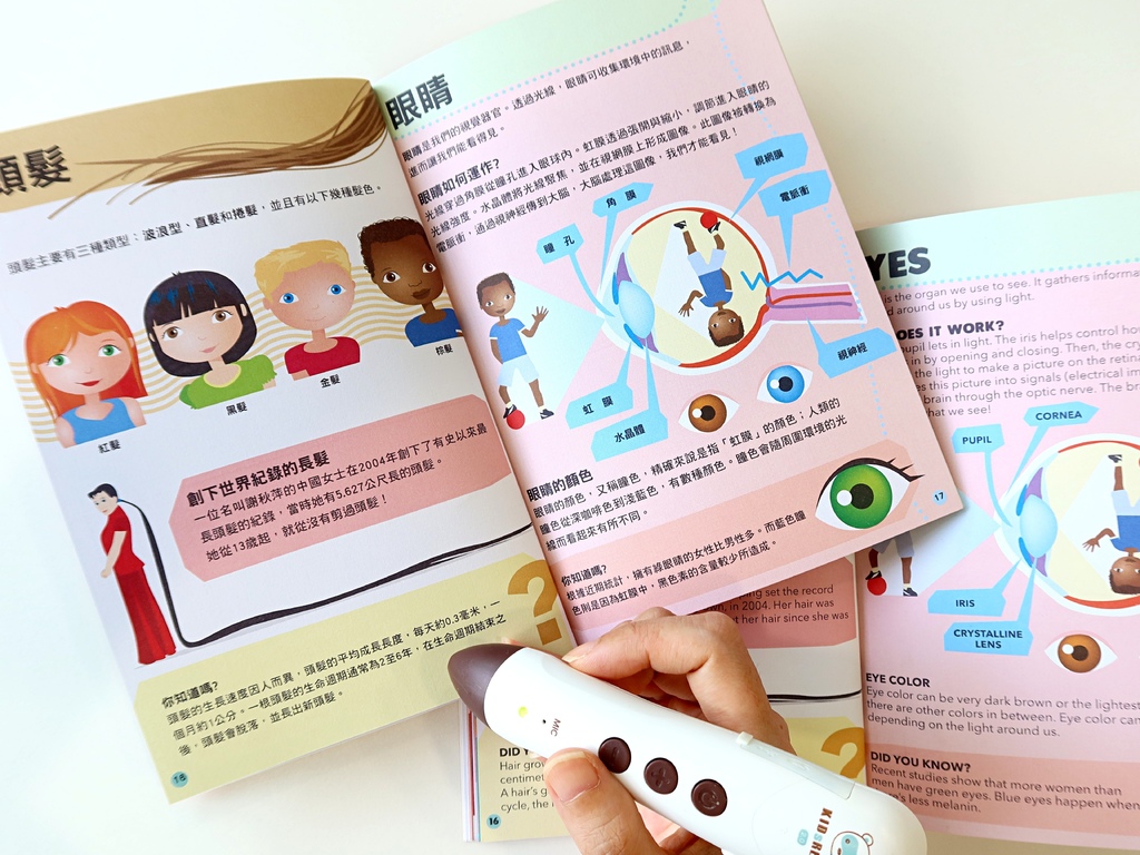 The Human Body 人體大解密拼圖書 點讀版：真實