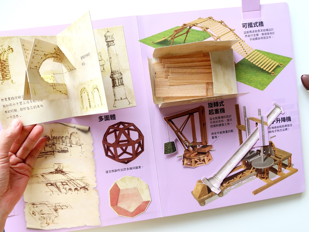 小青阿林和魔鏡又回來啦！《翻玩看世界：天才達文西的發明》點讀