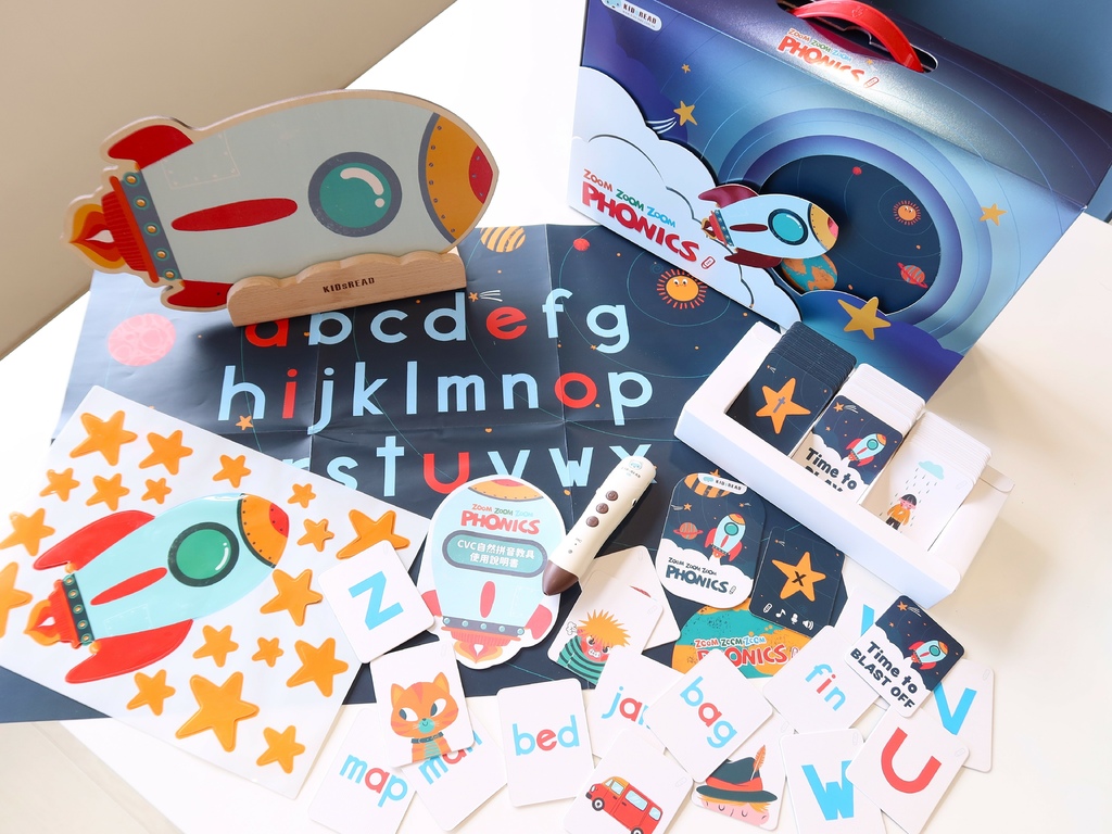 ZOOM ZOOM ZOOM PHONICS CVC自然拼音