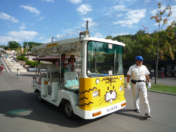 超可愛的老虎造型遊園車