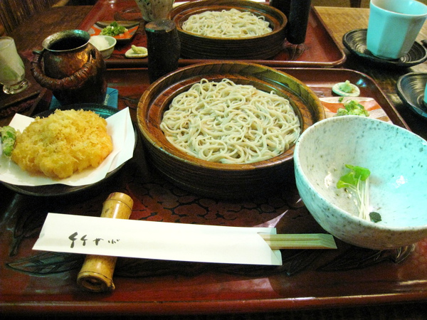 「天せいろ」，天婦羅蕎麥麵，￥2,625