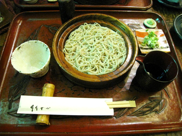 「せいろそば」，蒸籠蕎麥麵，￥1,260