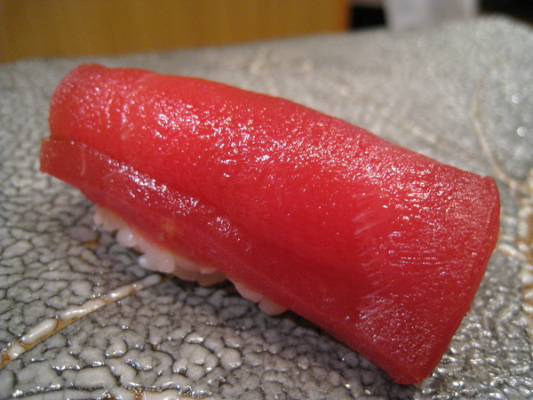 第4貫：鮪魚赤身握壽司