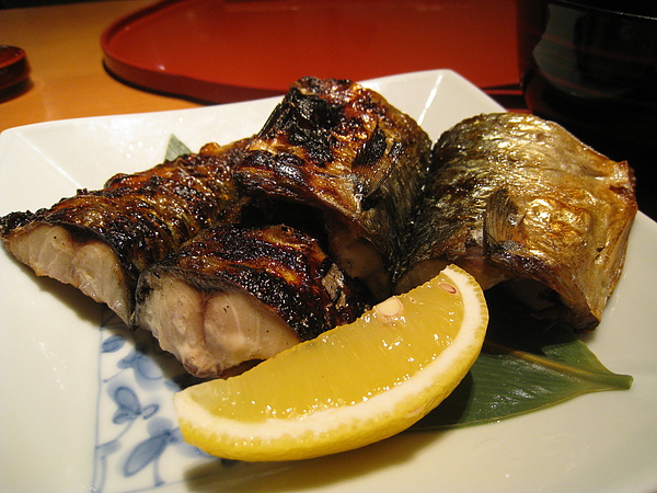 烤鯖魚，依然跟之前吃過的一樣肥美多汁，超愛
