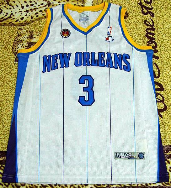 3chrispaulneworleanseuropelivetourjerseychampion欧染球衣