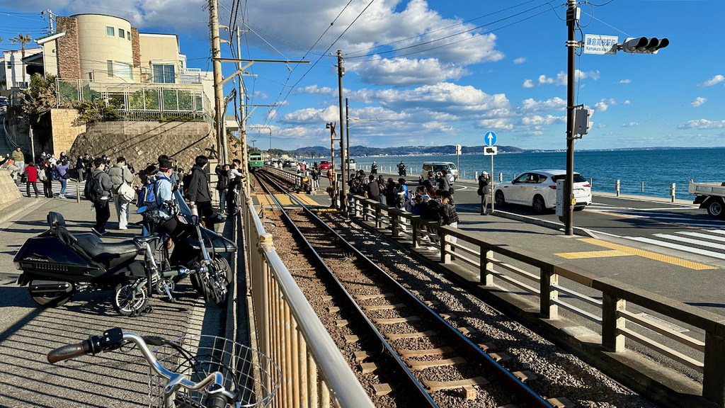 2024 關東冬遊記第二天(二):江之電,灌籃高手平交道,七 2024 關東冬遊記第二天(二):江之電,灌籃高手平交道,七