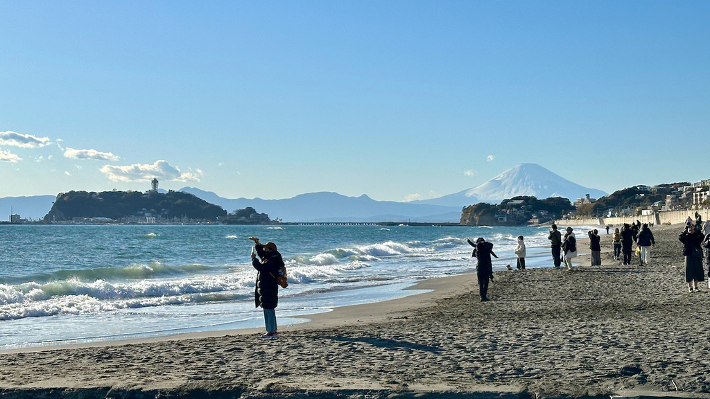 2024 關東冬遊記第二天(二):江之電,灌籃高手平交道,七 2024 關東冬遊記第二天(二):江之電,灌籃高手平交道,七