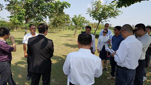 105/11/07廣州環保局參訪荷苞嶼生態園區