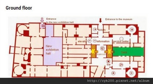 State Historical Museum Floor Plan 1