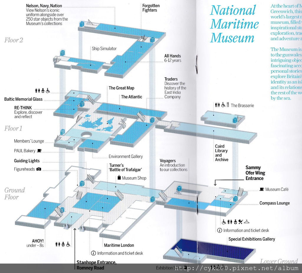 National Maritime Museum - Floor Plan