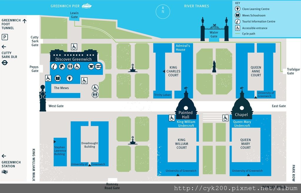 Old Royal Naval College - Floor Plan