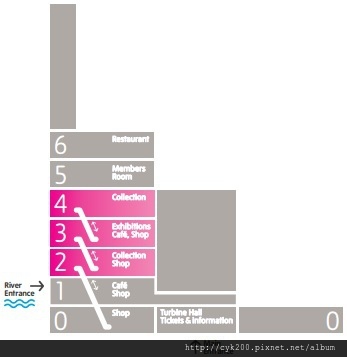 Tate Modern - Floor Plan 1