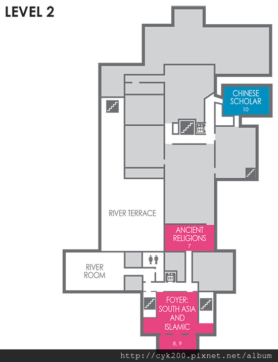 Singapore - Asian Civilisations Museum Floor Plan 2