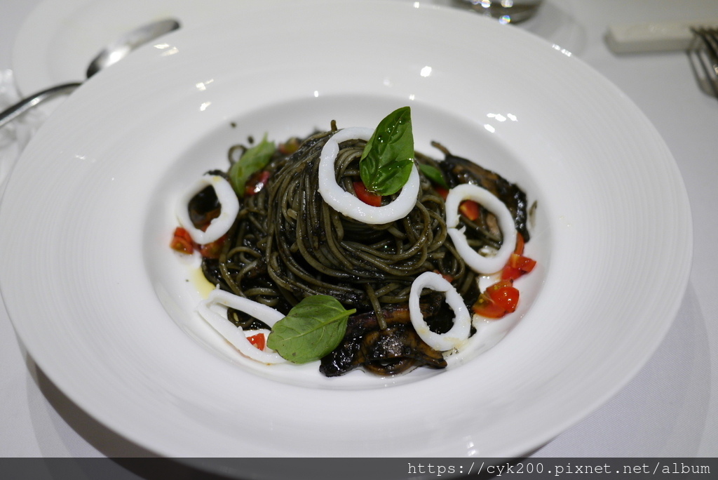 '21 03 27 _20 Bellini Caffe 茄丁墨魚汁扁平麵 NT420+10%.JPG '21 03 27 _20 Bellini Caffe 茄丁墨魚汁扁平麵 NT420+10%.JPG