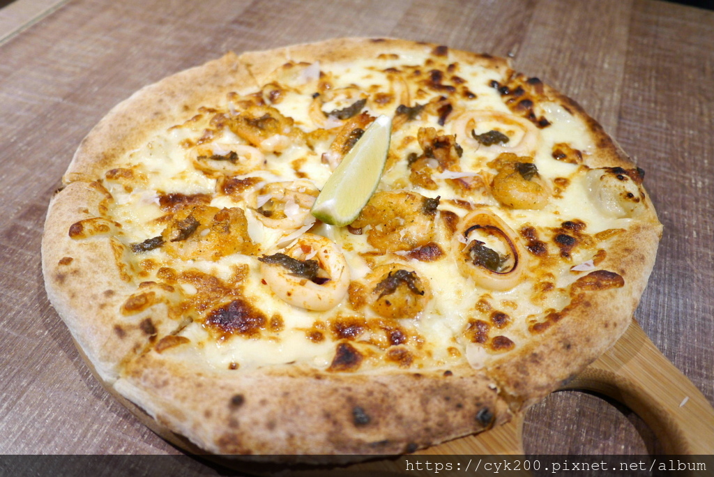 '22 04 06 _01 Cin Cin Osteria請請義大利餐廳慶城店 北海道松葉蟹膏海鮮披薩 NT338.JPG '22 04 06 _01 Cin Cin Osteria請請義大利餐廳慶城店 北海道松葉蟹膏海鮮披薩 NT338.JPG