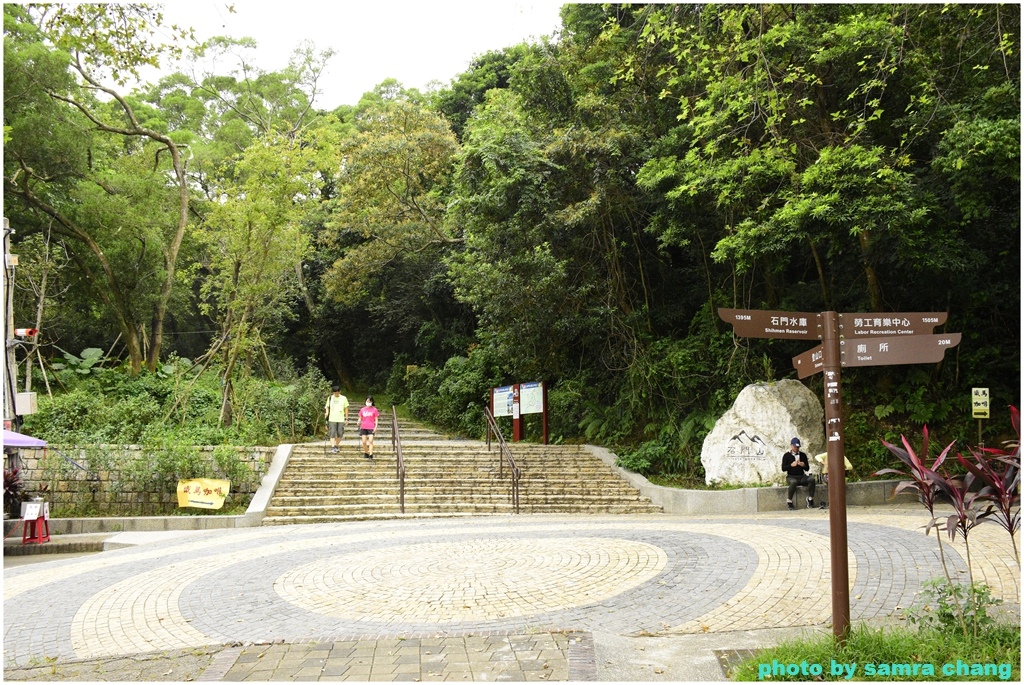 石門山北端登山口-石門山-小竹坑古道-漢威亭-石門山步道-北