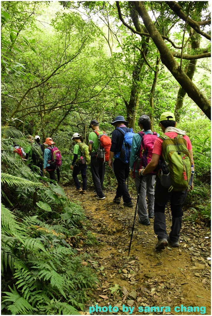 石門山北端登山口-石門山-小竹坑古道-漢威亭-石門山步道-北