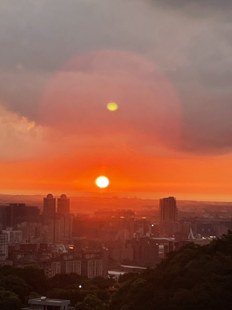 美麗的夕陽~竹圍漁港、虎頭山環保公園