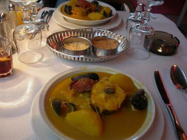 馬賽海鮮和魚湯