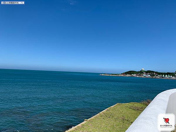 紅心小旅行｜三芝走走走｜海平面旁的富基漁港