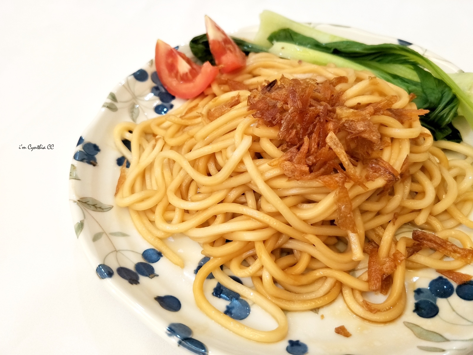 快速料理油蔥乾拌麵