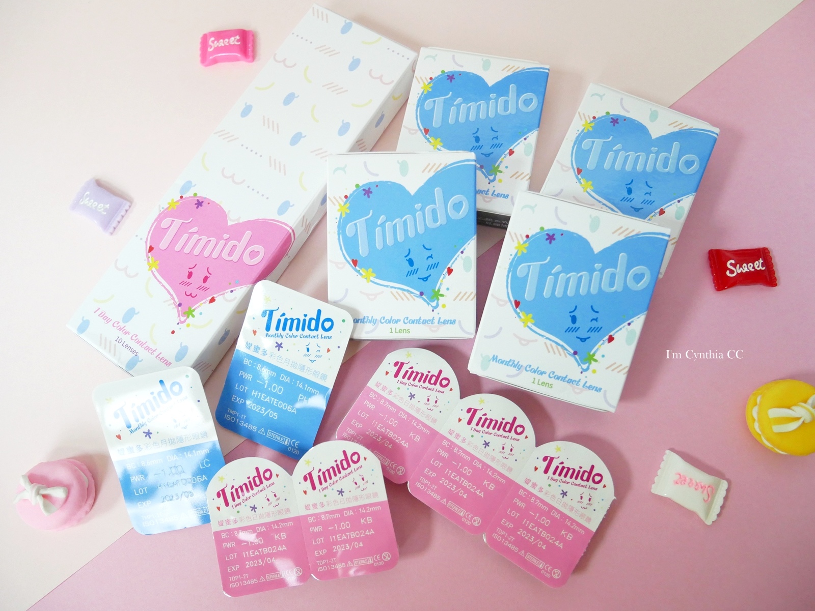 戀愛感滿分的萌系彩色隱形眼鏡Timido媞蜜多日拋&月拋實戴分享 戀愛感滿分的萌系彩色隱形眼鏡Timido媞蜜多日拋&月拋實戴分享