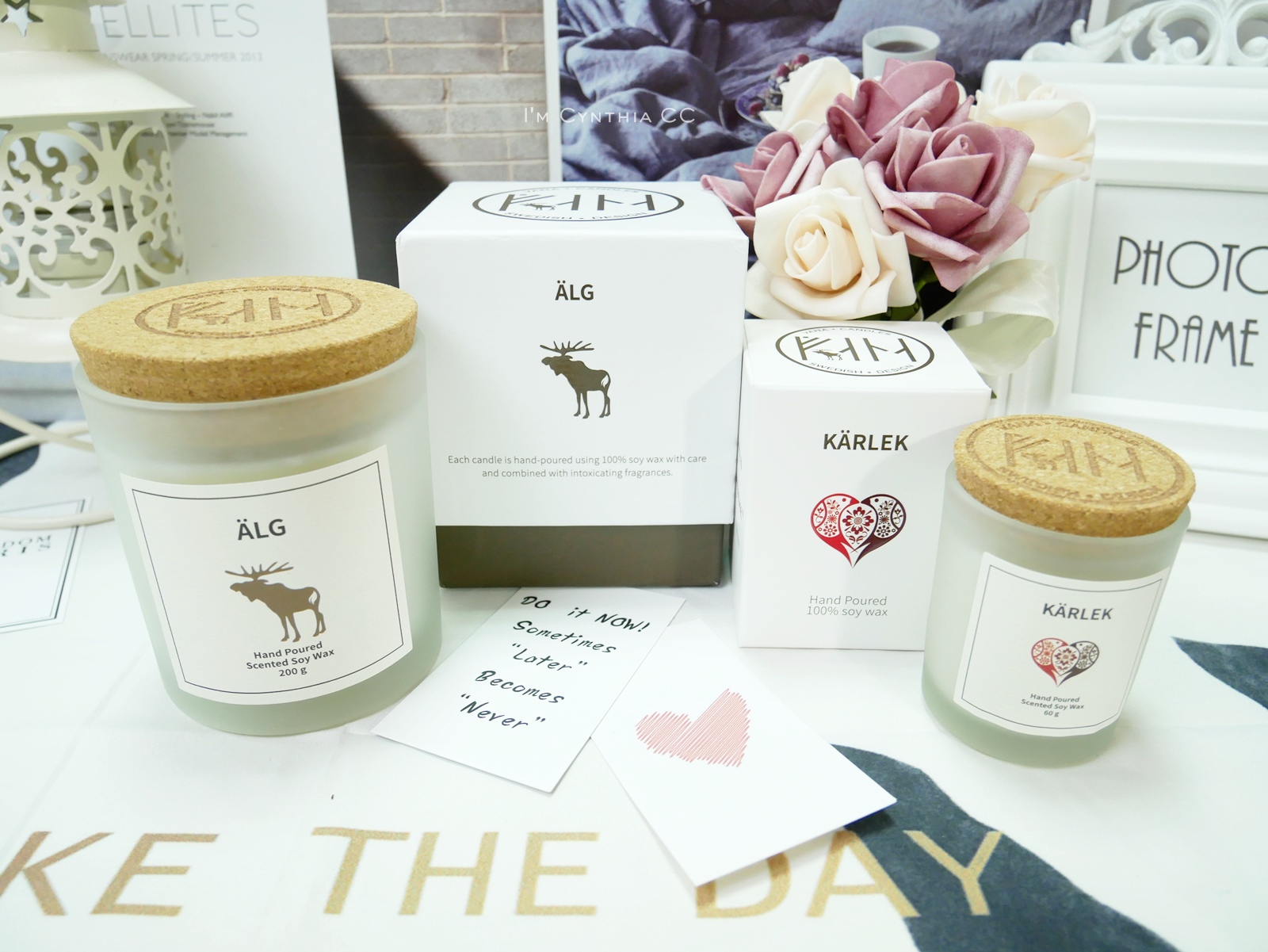 Vana Candles瑞典質感手工罐裝香氛蠟燭│送禮首選100%純大豆蠟無毒香精