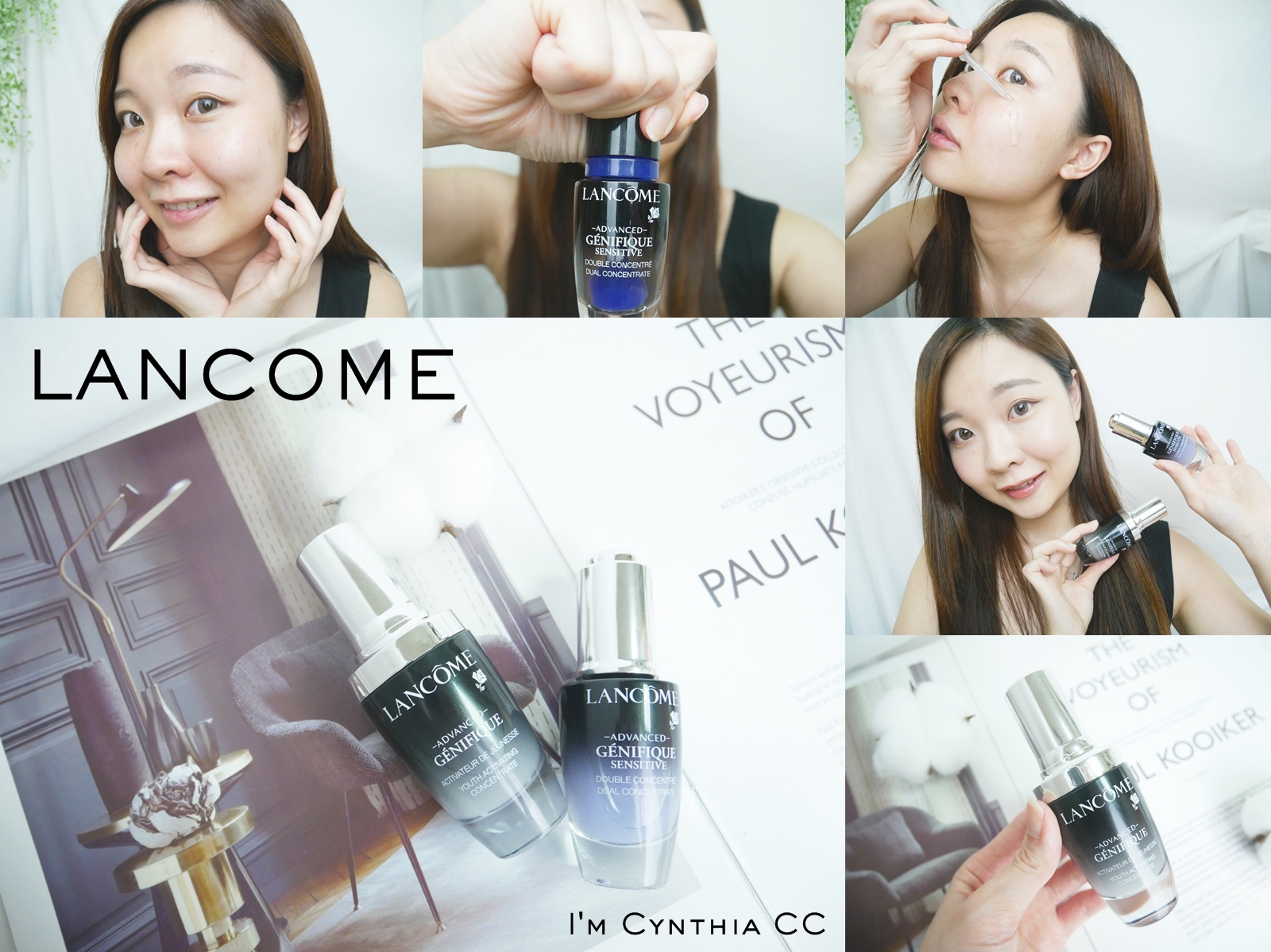 LANCOME蘭蔻超進化肌因系列-超進化肌因賦活露小黑瓶&超進化肌因活性安瓶小黑安瓶